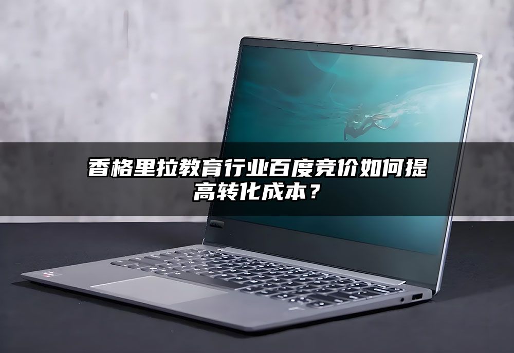香格里拉教育行业百度竞价如何提高转化成本？