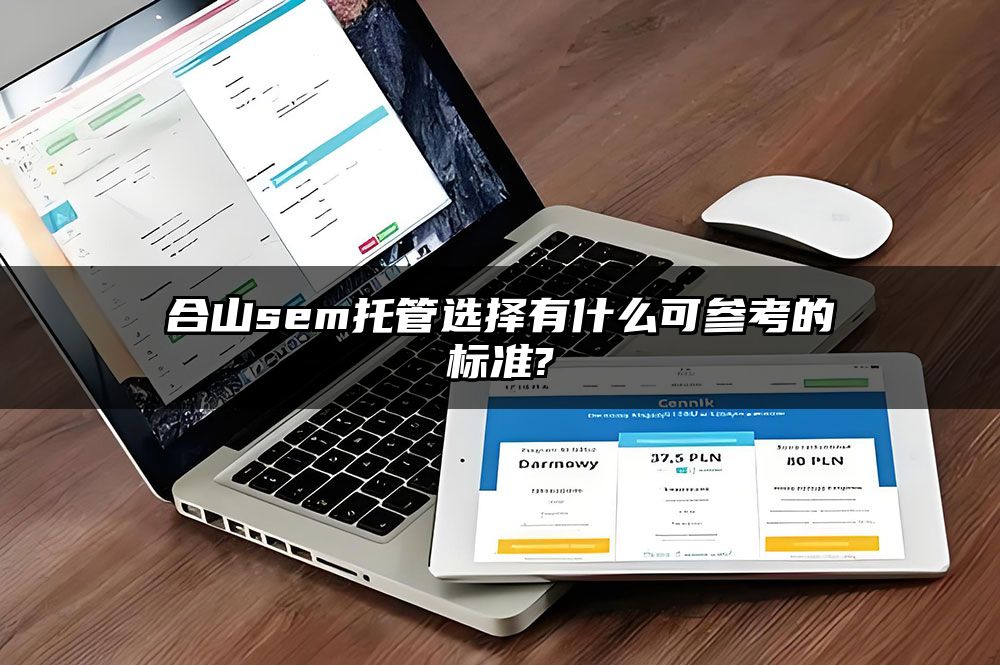 合山sem托管选择有什么可参考的标准?